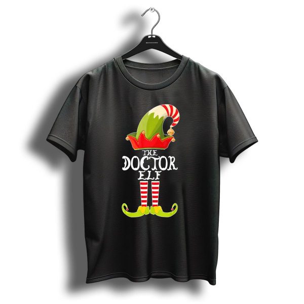The Doctor Elf Funny Christmas Matching Pajama Top T Shirt 1 t shirt 1