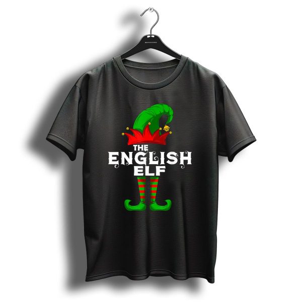 The English Elf Family Christmas Group Matching Holiday Costume T Shirt 1 t shirt 1
