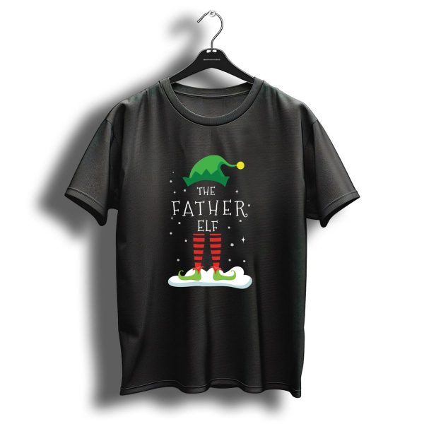 The Father Elf Christmas Family Matching Pajama Elf T Shirt 1 t shirt 1