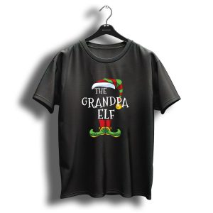 The Grandpa Elf Christmas Family Matching Group T-Shirt