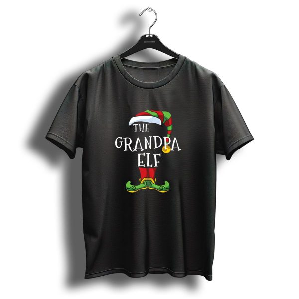 The Grandpa Elf Christmas Family Matching Group T Shirt 1 t shirt 1