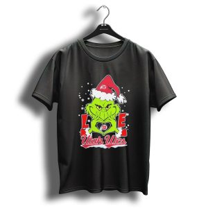 The Grinch Utah Utes Love Christmas 2024 Football T-Shirt
