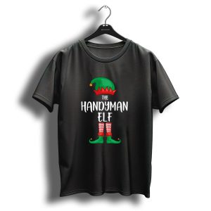 The Handyman Elf Christmas Party Matching Family Group T-Shirt
