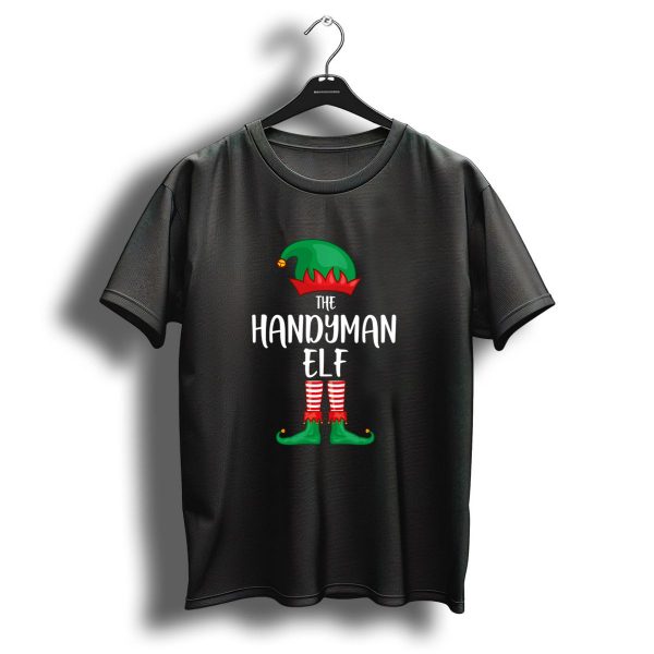 The Handyman Elf Christmas Party Matching Family Group T Shirt 1 t shirt 1
