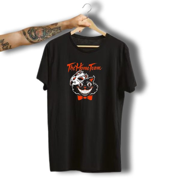 The Home Team Cat Mask Halloween 2024 Vintage Smile T Shirt t shirt 1