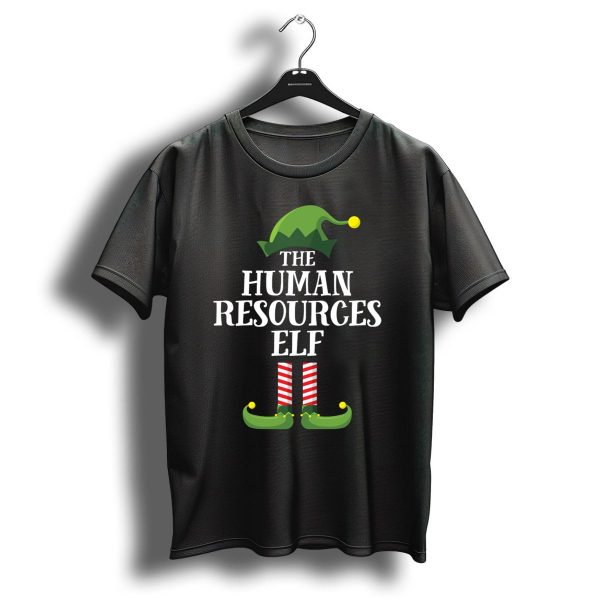 The Human Resources Elf Family Group Christmas Matching T Shirt 1 t shirt 1