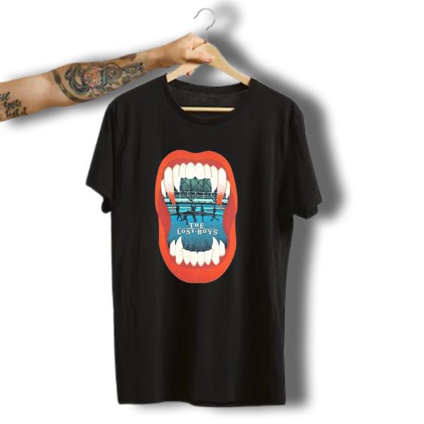 The Lost Boys Halloween Horror Iconic Vampire Mouth T Shirt t shirt 1