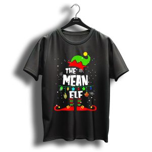 The Mean Elf Christmas Party Matching Family Group T-Shirt