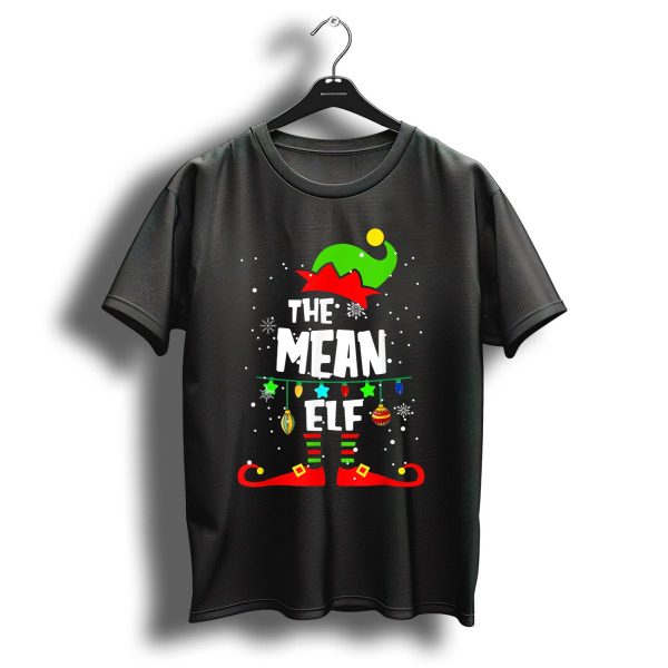 The Mean Elf Christmas Party Matching Family Group T Shirt 1 t shirt 1