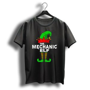 The Mechanic Elf Christmas Family Group Matching T-Shirt