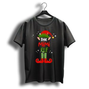 The Mimi Elf Funny Christmas Elf Festive T-Shirt