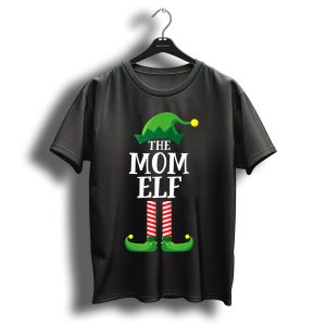The Mom Elf Matching Family Group Christmas Party T-Shirt