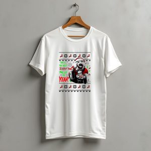 The Most Terrifying Time Of The Year Art The Clown Santa Christmas T-Shirt