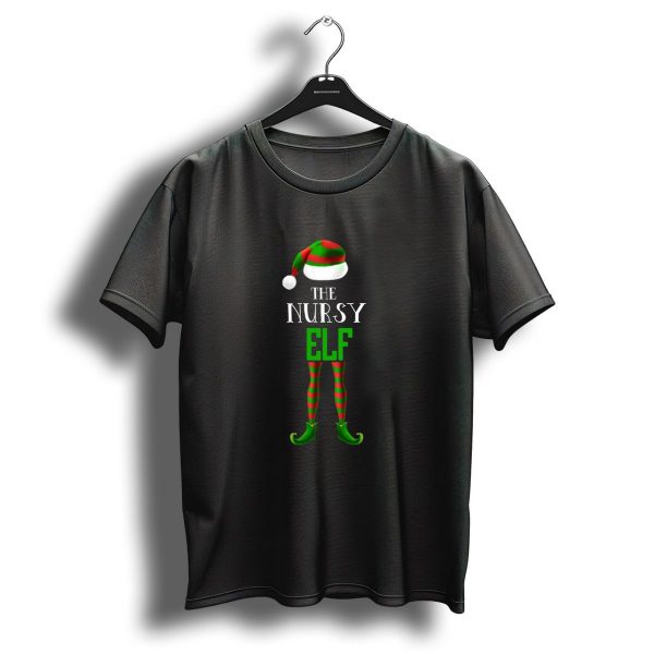 The Nursy Elf Funny Matching Family Group Christmas Costume T Shirt 1 t shirt 1