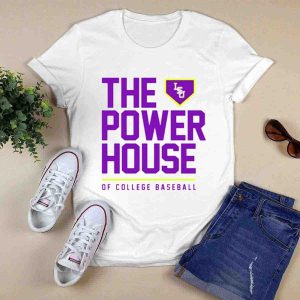 The Power House Lsu Tigers Of College Baseball T-Shirt