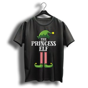The Princess Elf Matching Family Group Christmas Holiday T-Shirt