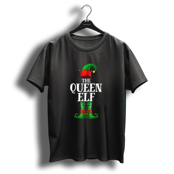 The Queen Elf Christmas Party Matching Family T Shirt 1 t shirt 1