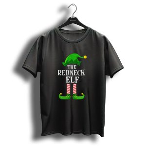 The Redneck Elf Family Matching Group Christmas Holiday T-Shirt