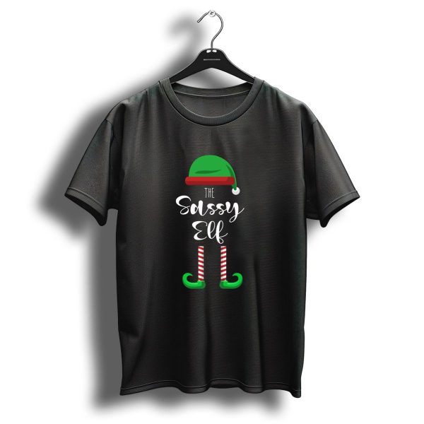 The Sassy Elf Matching Family Group Christmas Party T Shirt 1 t shirt 1