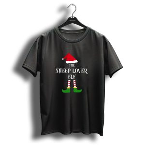 The Sheep Lover Elf Christmas T-Shirt