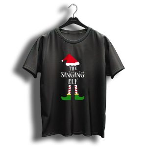 The Singing Elf Christmas Gaming Holiday T-Shirt