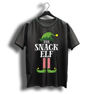 The Snack Elf Matching Family Group Christmas T-Shirt
