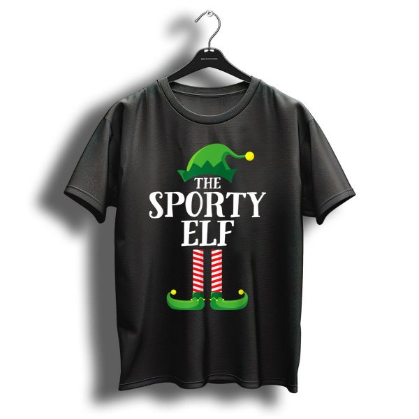 The Sporty Elf Christmas Family Matching T Shirt 1 t shirt 1