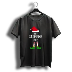 The Stepmom Elf Christmas Gaming Holiday T-Shirt