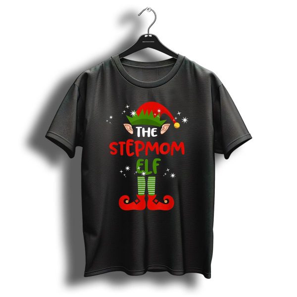 The Stepmom Elf Funny Christmas Elf Elf T Shirt 1 t shirt 1