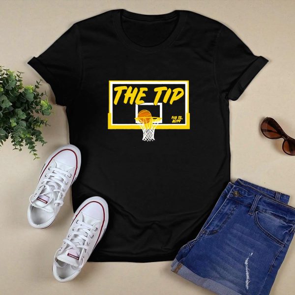 The Tip Lsu Basketball Fans Hoop 2019 T Shirt Black 1