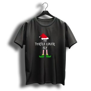 The Turtle Lover Elf Christmas Gaming Boys Girl T-Shirt
