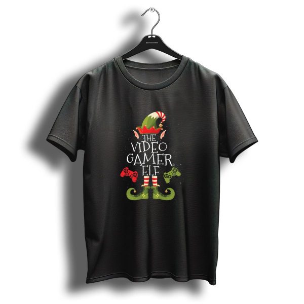 The Video Gamer Elf Family Matching Christmas Group T Shirt 1 t shirt 1