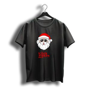 There'S Some Hos In This House Christmas Santa Claus Sunglasses Plaid Hat T-Shirt