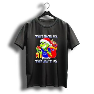 They Hate Us Because They Aint Us Grinch Christmas Football Penn State T-Shirt
