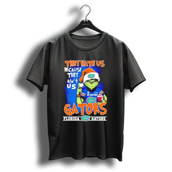 They Hate Us Because They Aint Us Grinch Florida Gators Christmas T Shirt 1 t shirt 1