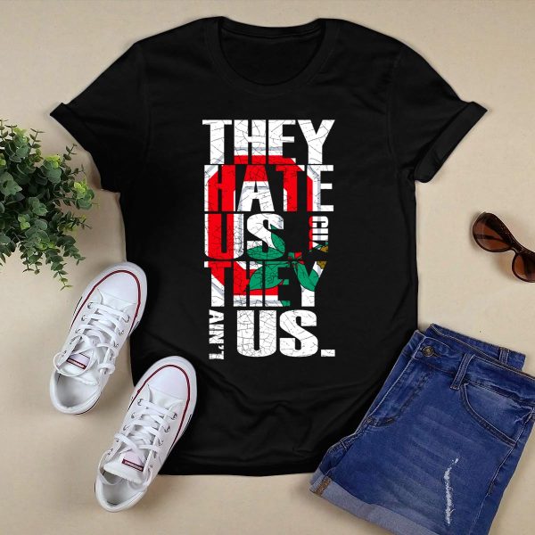 They Hate Us Cause They Aint Us Ohio State Buckeyes T Shirt Black 1