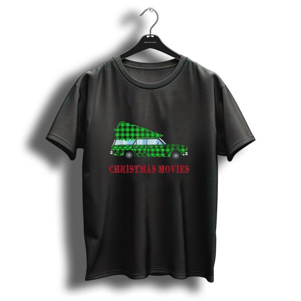 This Is My Christmas Movies Watching Shirt Green Plaid Car And Tree T Shirt 1 t shirt 1