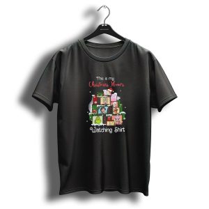 This Is My Christmas Movies Watching Shirt Home Alone Grinch Elf T-Shirt