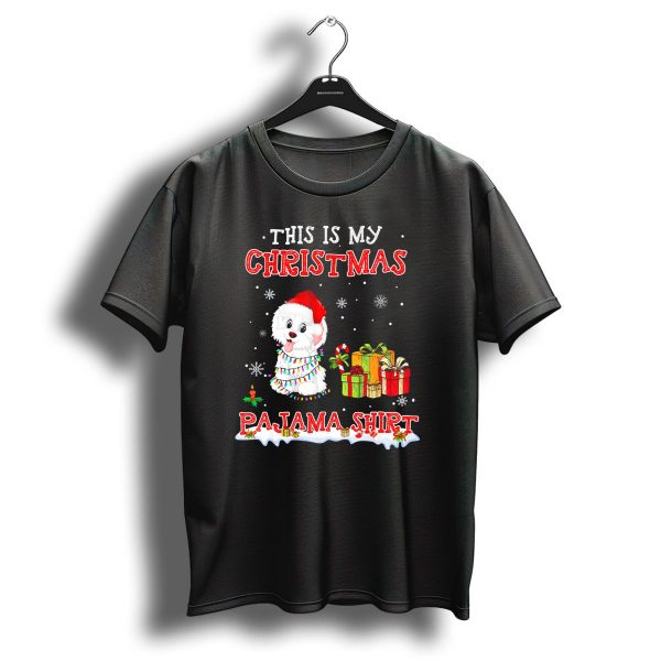 This Is My Christmas Pajama Shirt Cute Havanese On Snow T Shirt 1 t shirt 1