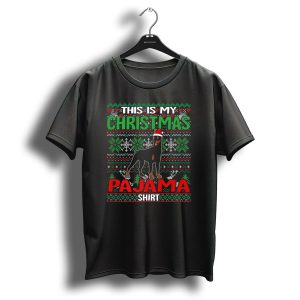 This Is My Christmas Pajama Shirt Doberman Dog Lover Holiday T-Shirt