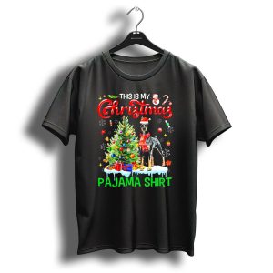 This Is My Christmas Pajama Shirt Doberman Dog T-Shirt