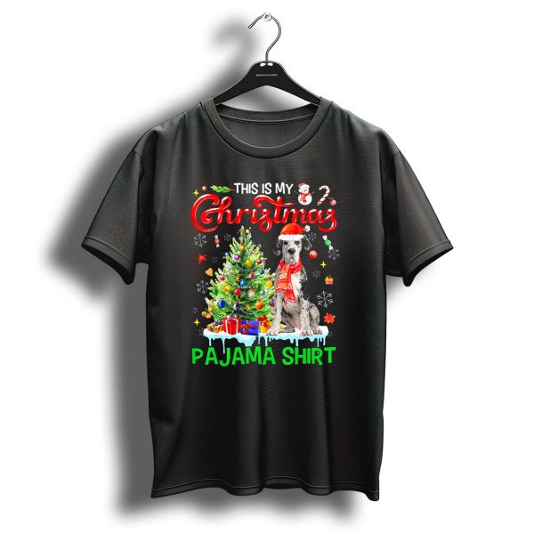 This Is My Christmas Pajama Shirt Great Dane Dog T Shirt 1 t shirt 1
