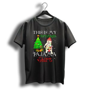 This Is My Christmas Pajama Shirt Labrador Retriever Dog Xmas Tree T-Shirt
