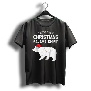 This Is My Christmas Pajama Shirt Polar Bear T Shirt
