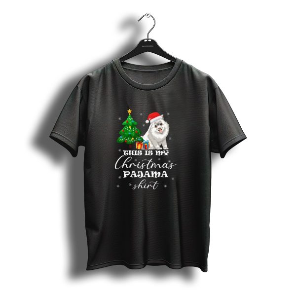 This Is My Christmas Pajama Shirt Samoyed Santa Tree T Shirt t shirt 1