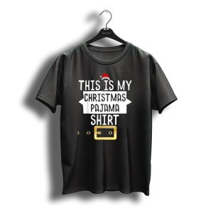 This Is My Christmas Pajama Shirt Santa Belt T-Shirt