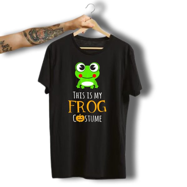 This Is My Frog Costume Halloween Pumpkin Frog T Shirt t shirt 1