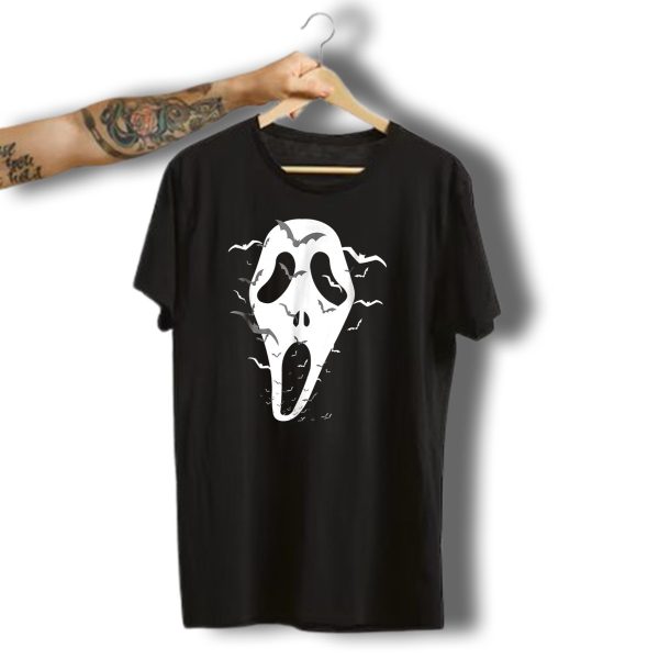 This Is My Halloween Costume Ghostface With Bats T Shirt t shirt 1