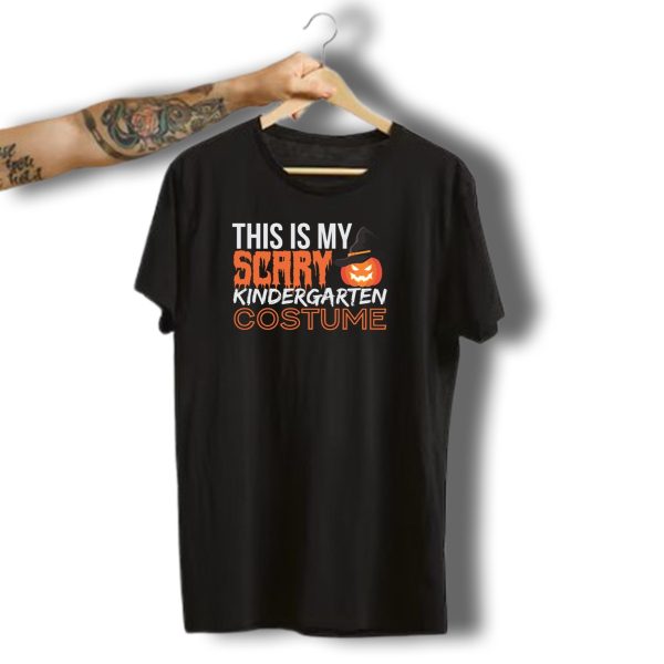 This Is My Scary Kindergarten Costume Pumpkin Halloween T Shirt t shirt 1