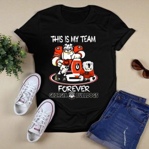 This Is My Team Georgia Bulldogs Mascot And Logo Forever T Shirt
